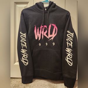 Juice World Black Hoodie Size M